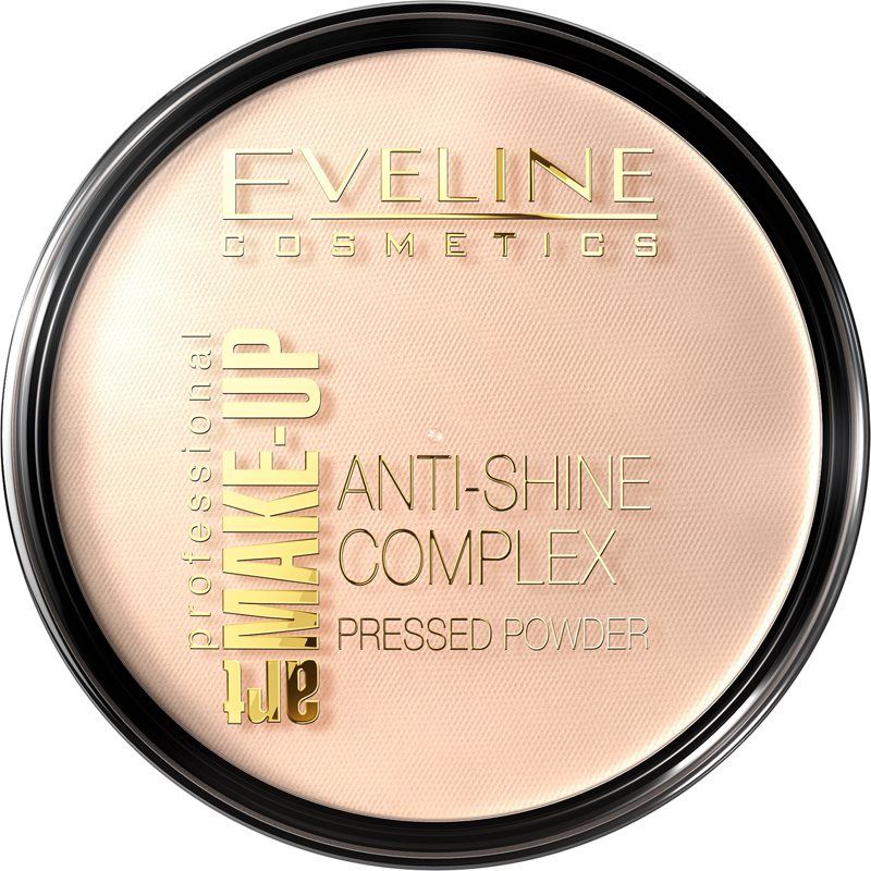 Eveline Cosmetics Art Make-Up kevyt kiinteä mineraalimeikkivoide antaa mattavaikutelman sävy 32 Natural 14 g