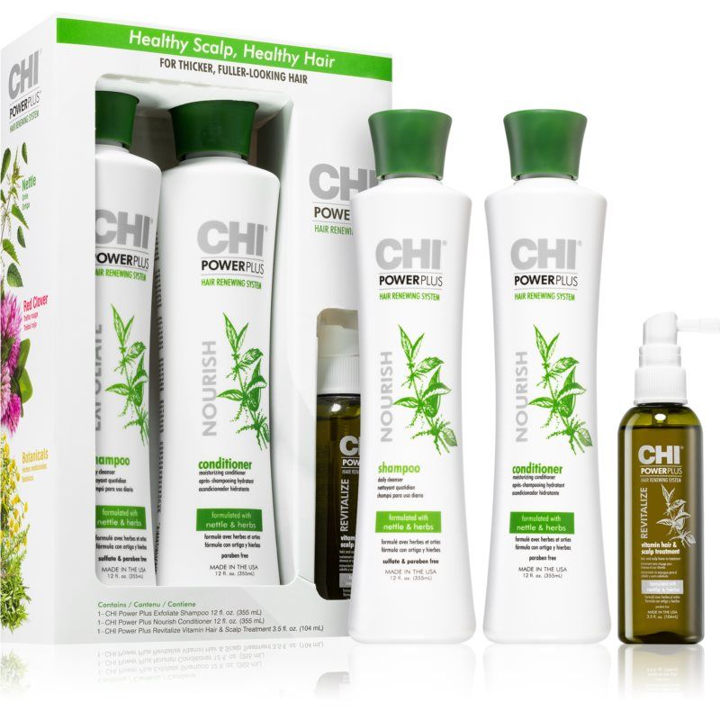 CHI Power Plus On-Going setti terveisiin ja kauniisiin hiuksiin