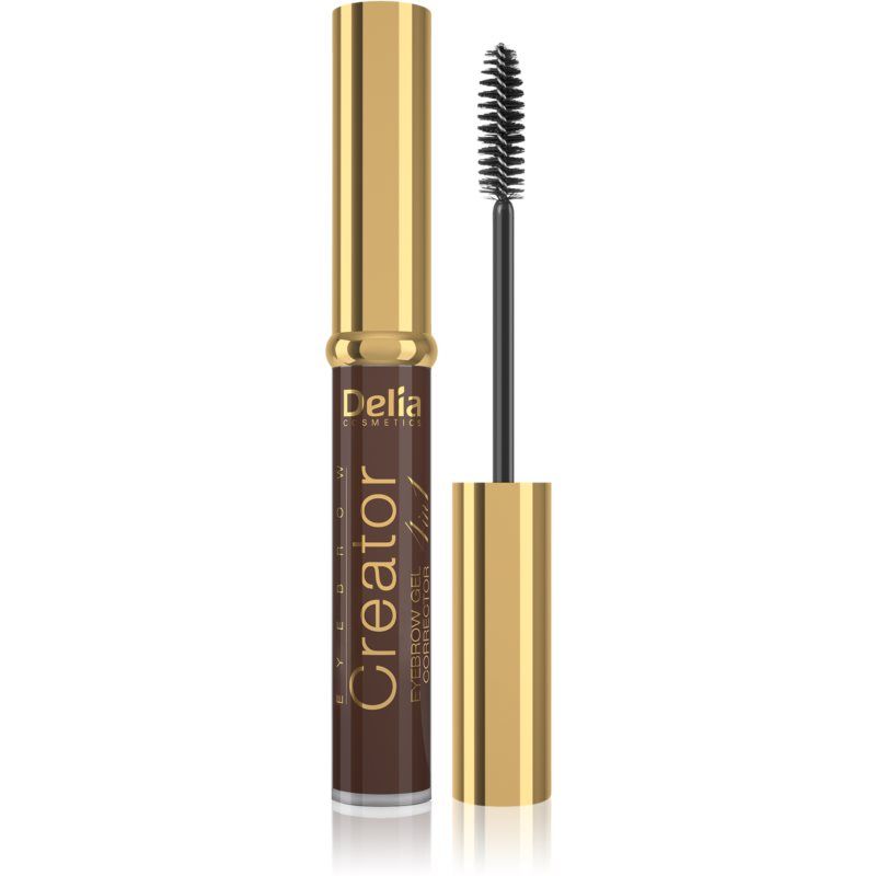 Delia Cosmetics Creator kulmageeli 4in1 sävy Brown 7 ml
