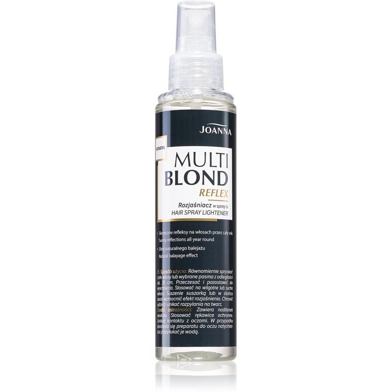 Joanna Multi Blond Reflex vaalentava fluidi suihkeena 150 ml