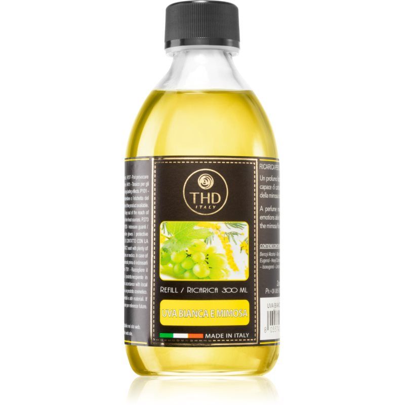 THD Ricarica Uva Bianca E Mimosa täyttöpakkaus aromidiffuusoriin 300 ml