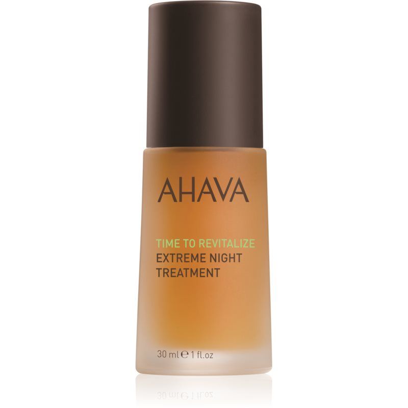 AHAVA Time To Revitalize nuorentava yöhoito ryppyjen ehkäisyyn 30 ml