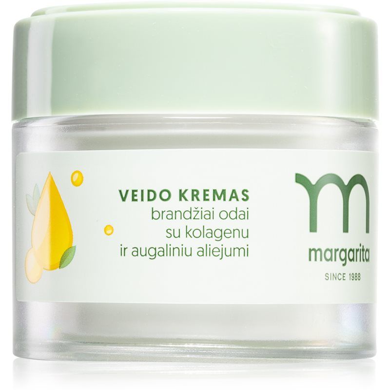 Margarita Face Cream ravitseva kasvovoide sisältää kollageenia 50 ml