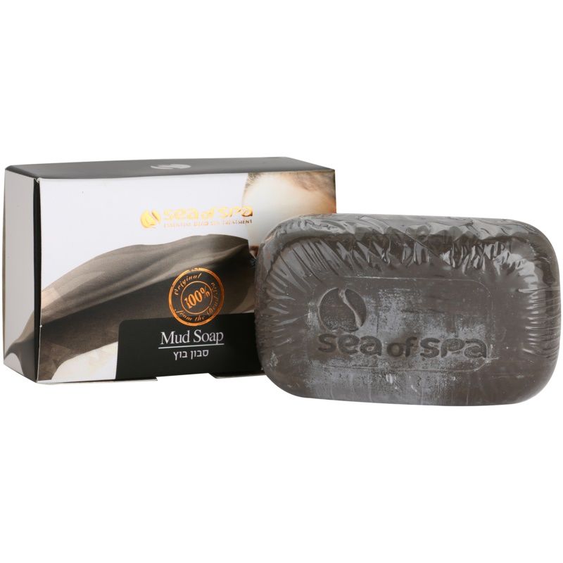 Sea of Spa Essential Dead Sea Treatment palasaippua sisältää mustaa mutaa 125 g