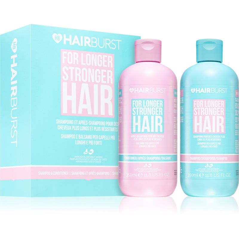 Hairburst Longer Stronger Hair setti (hiusten vahvistamiseksi ja kiiltoa tuomaan)