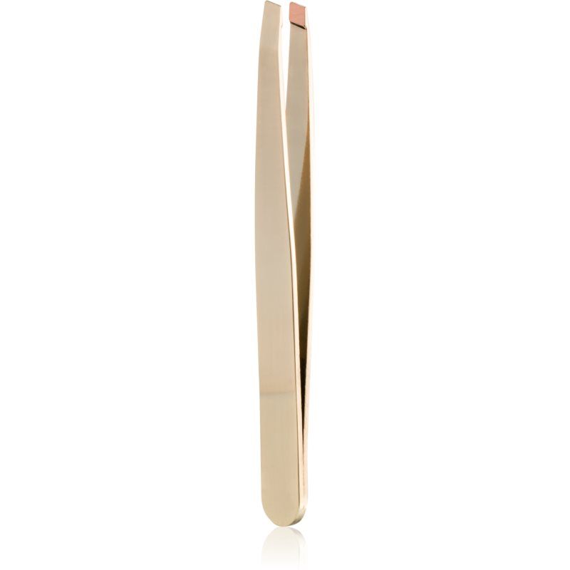 Lash Brow Gold Premium viistokärkiset pinsetit 1 kpl