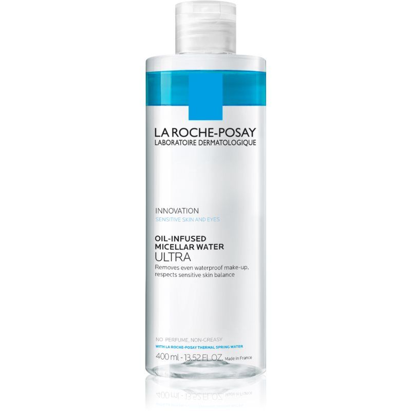 La Roche-Posay Physiologique Ultra kaksivaiheinen misellivesi sisältää öljyä 400 ml