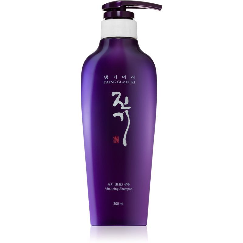 DAENG GI MEO RI Jin Gi Vitalizing Shampoo vahvistava ja elävöittävä shampoo Kuiville ja Hauraille Hiuksille 300 ml