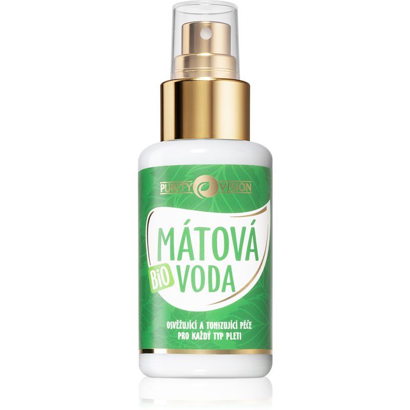 Purity Vision BIO virkistävä kasvovesi sisältää piparminttua 100 ml