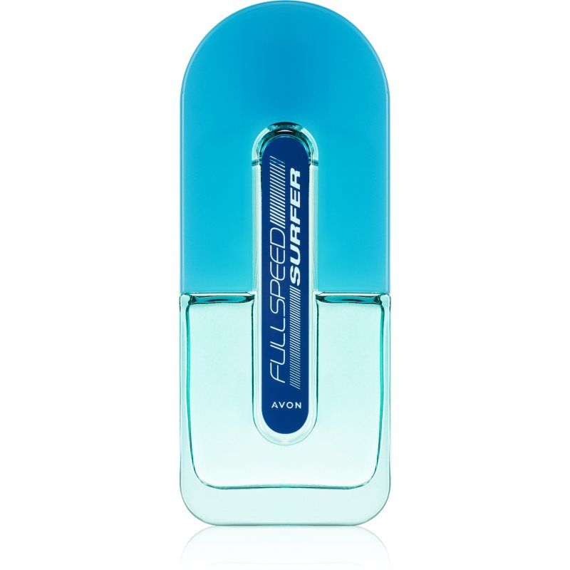 Avon Full Speed Surfer Eau de Toilette -tuoksu miehille 75 ml