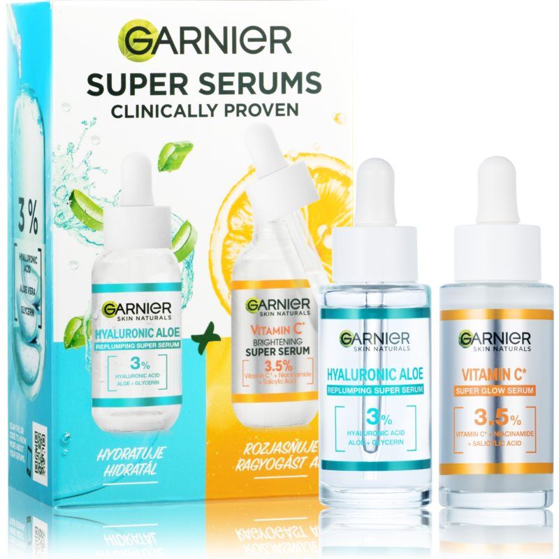 Garnier Skin Naturals kasvoseerumi (lahjasetti)