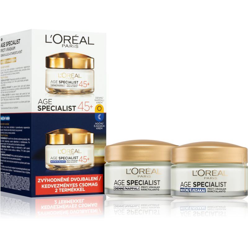 L’Oréal Paris Age Specialist 45+ edullinen pakkaus (kypsälle iholle)