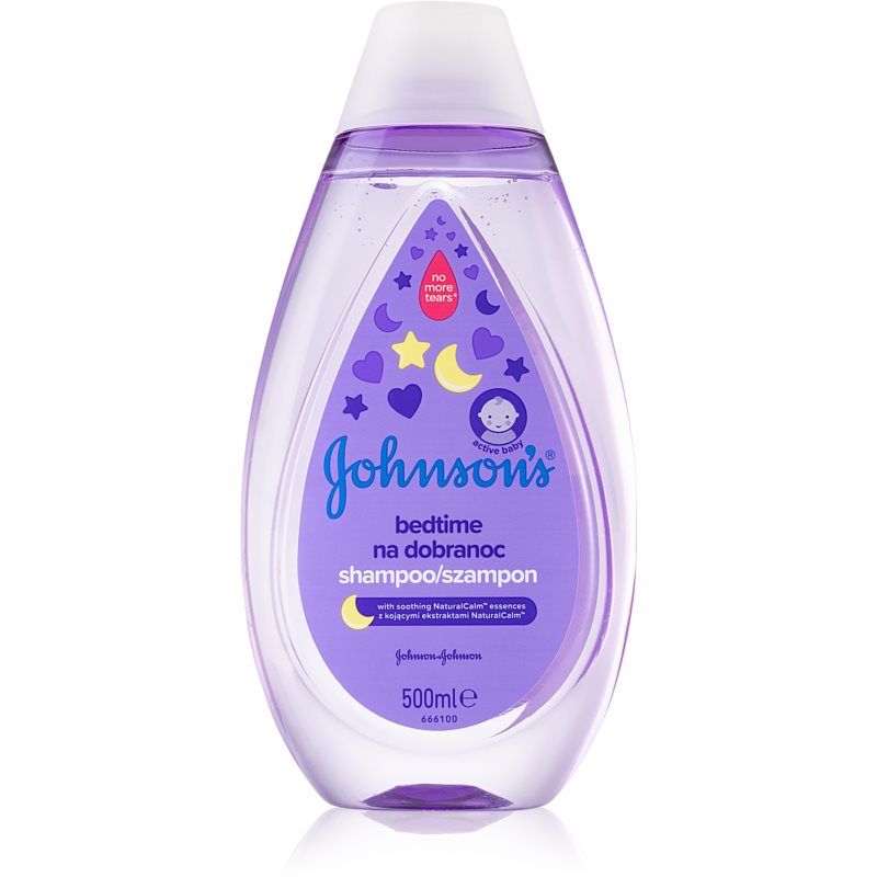Johnson's® Bedtime hyvää unta edistävä pesugeeli hiuksiin 500 ml