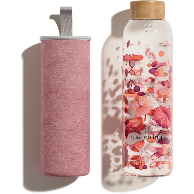 Waterdrop Glass Edition lasinen vesipullo Relax 600 ml