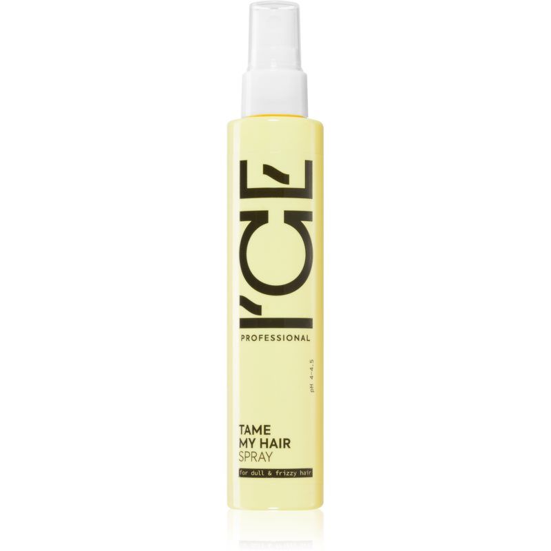 Natura Siberica ICE Professional Tame My Hair hiuksiin jätettävä kosteuttava hoitoainesuihke aaltoileville ja kiharille hiuksille 100 ml