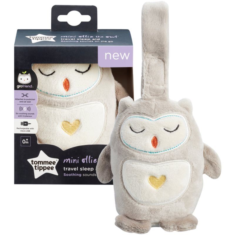 Tommee Tippee Grofriend Ollie the Owl ripustettava kontrastilelu soittaa melodiaa 1 kpl