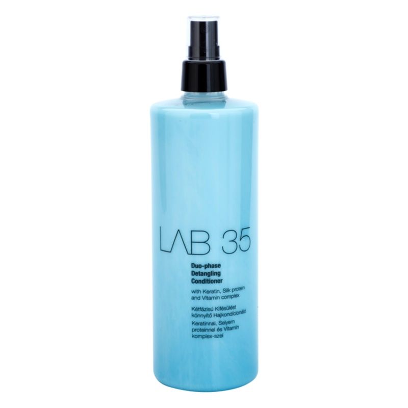 Kallos LAB 35 Duo-Phase Detangling kaksivaiheinen hoitoaine suihkeena 500 ml