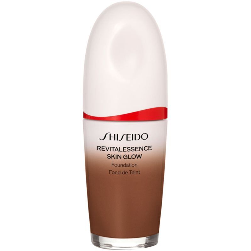 Shiseido Revitalessence Skin Glow Foundation kevyt kirkastava meikkivoide SPF 30 sävy Henna 30 ml