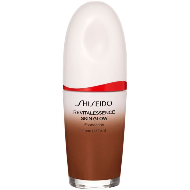 Shiseido Revitalessence Skin Glow Foundation kevyt kirkastava meikkivoide SPF 30 sävy Rosewood 30 ml