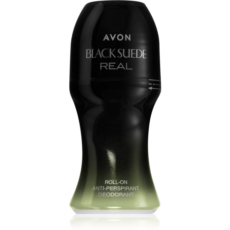 Avon Black Suede Real roll-on-deodorantti miehille 50 ml
