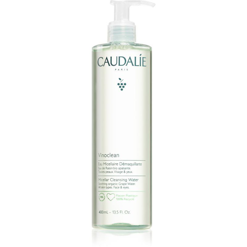 Caudalie Vinoclean puhdistava misellivesi kasvoille ja silmiin 400 ml