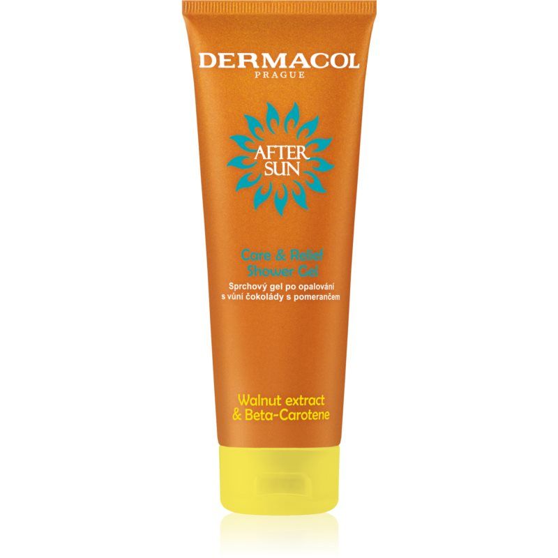 Dermacol After Sun after sun -suihkugeeli suklaa ja appelsiini 250 ml