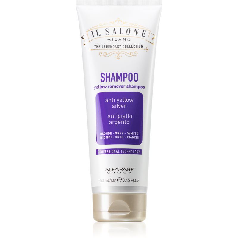 Alfaparf Milano Il Salone Milano Anti-yellow violetti shampoo keltaisia sävyjä neutralisoiva 250 ml