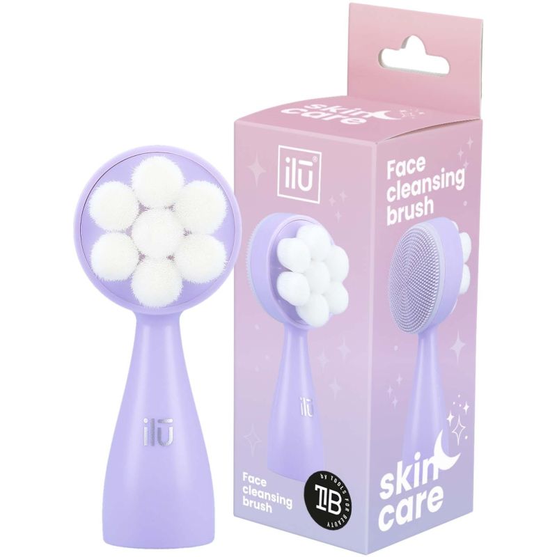 il? Spa & Skincare Face Cleansing Brush Purple