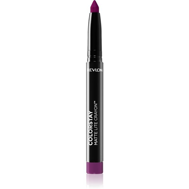 Revlon Cosmetics ColorStay™ Matte Lite Crayon mattahuulipuna kynässä sävy 012 On Cloud Wine 1,4 g