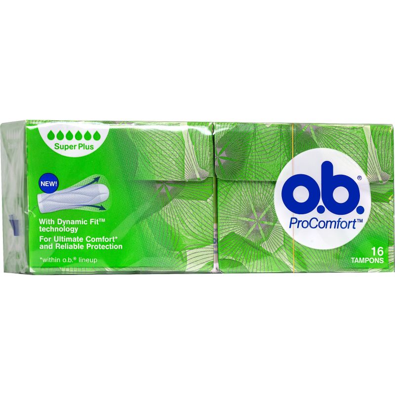 O.B. ProComfort Tampons 16-pack Super Plus
