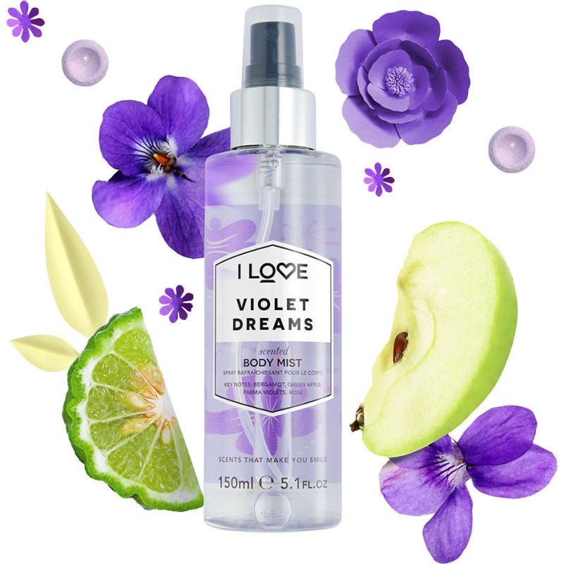 I love… Violet Dreams Scented Body Mist - 150 ml