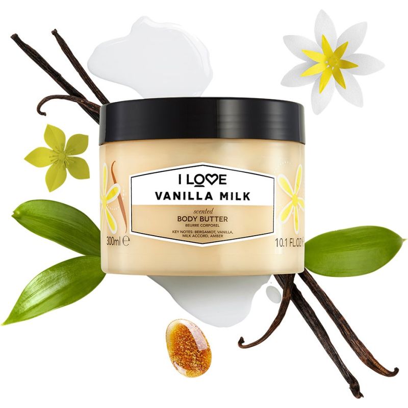 I love… Vanilla Milk Scented Body Butter - 300 ml