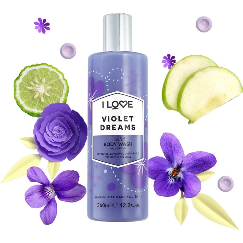 I love… Violet Dreams Scented Body Wash - 360 ml