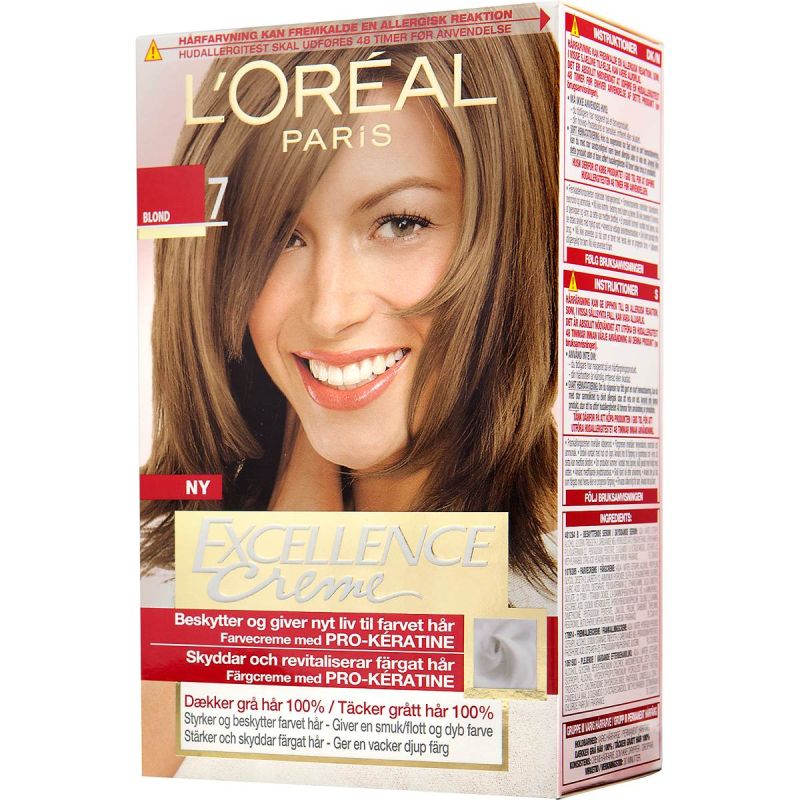 L'Oréal Paris Excellence Crème 7 Blond 1 pcs