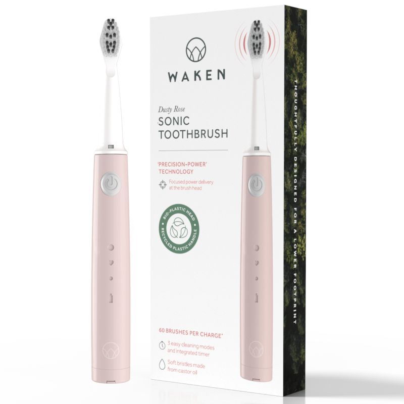 Waken Mouthcare Sonic Toothbrush Handle - Dusty Rose