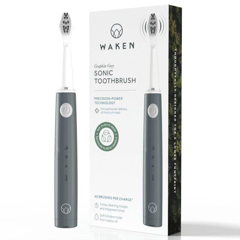Waken Mouthcare Sonic Toothbrush Handle - Graphite Grey