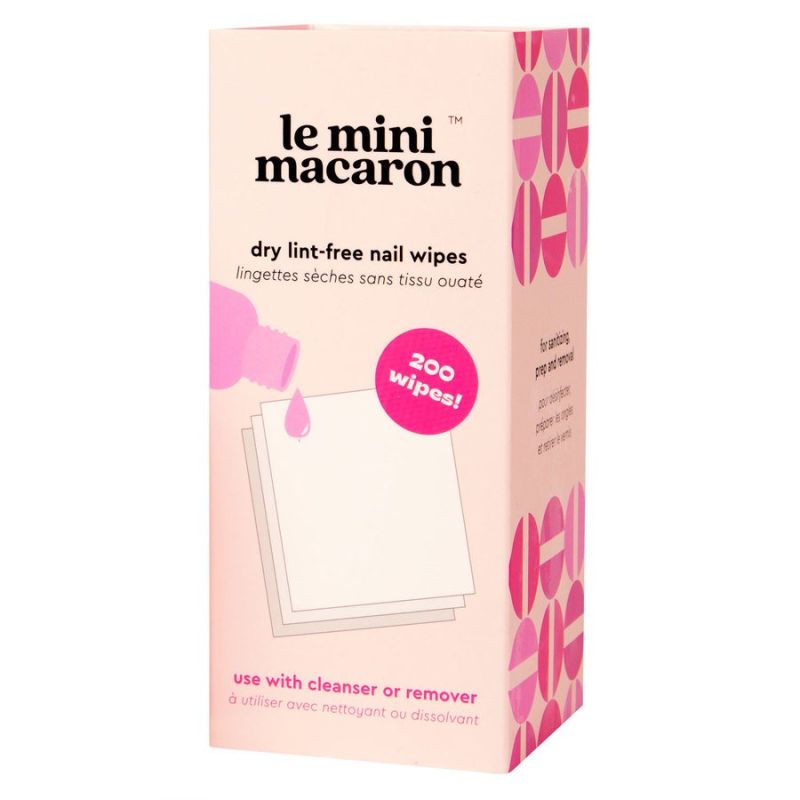Le Mini Macaron Lint-Free Wipes 200 kpl