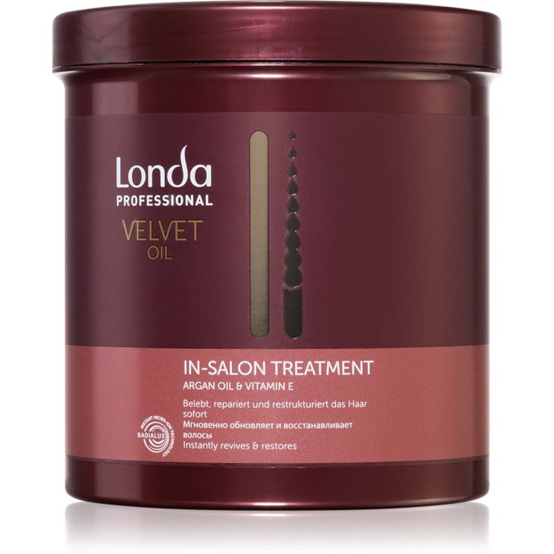 Londa Professional Velvet Oil syväpuhdistava naamio sisältää arganöljyä 750 ml
