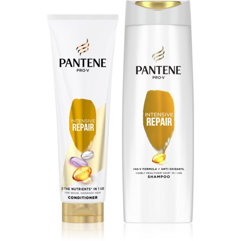 Pantene Pro-V Intensive Repair shampoo ja hoitoaine (vaurioituneille hiuksille)