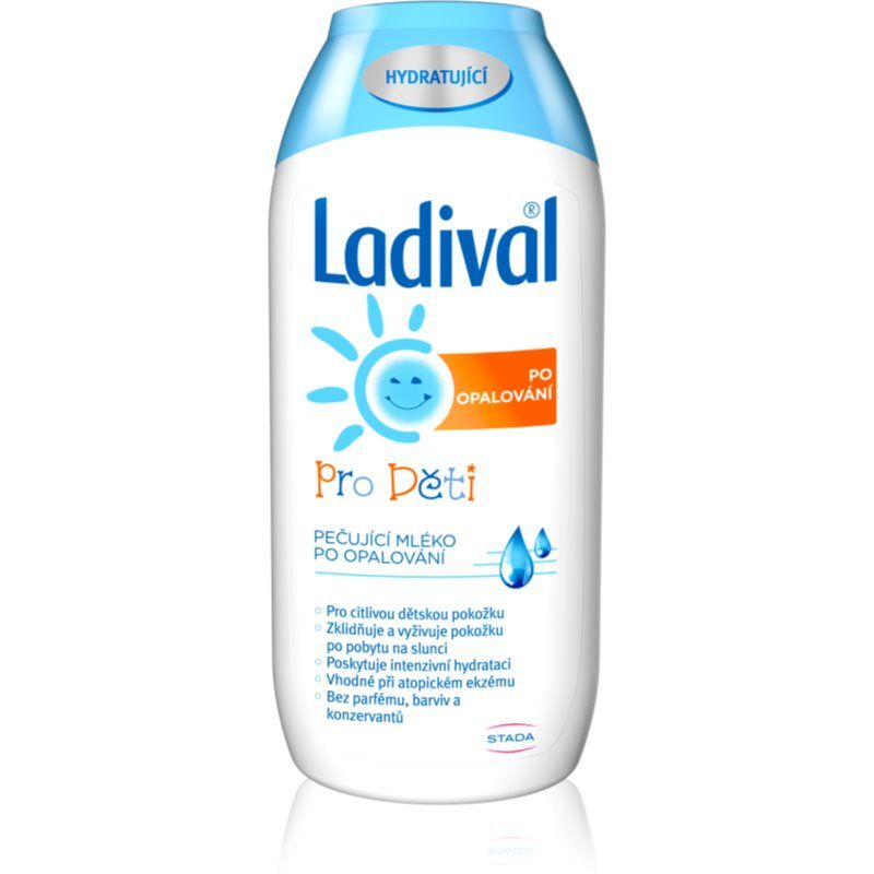 Ladival Kids elvyttävä after sun -maito lasten iholle 200 ml