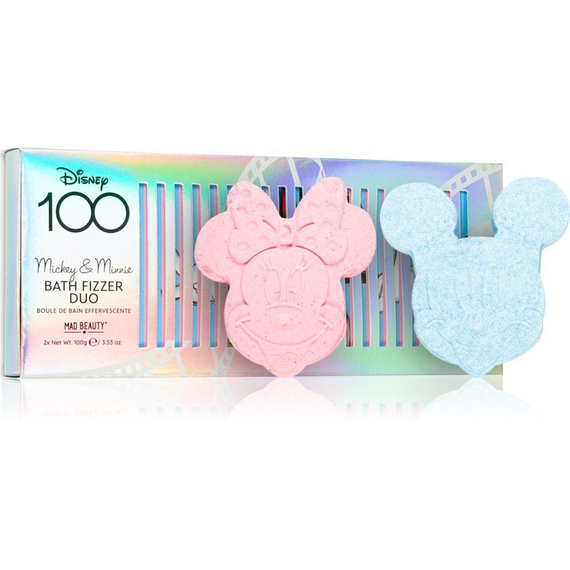 Mad Beauty Disney 100 Mickey & Minnie kylpypommi ammeeseen 2x100 g