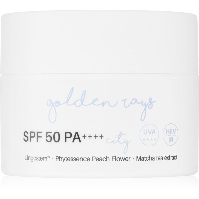 Nacomi Next Level Golden Rays päivävoide SPF 50 city 50 ml