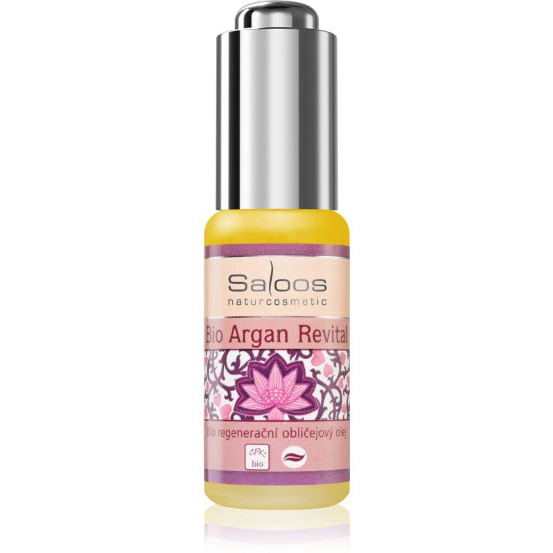 Saloos Bio Skin Oils Argan rauhoittava öljy terveeseen ilmeeseen 20 ml