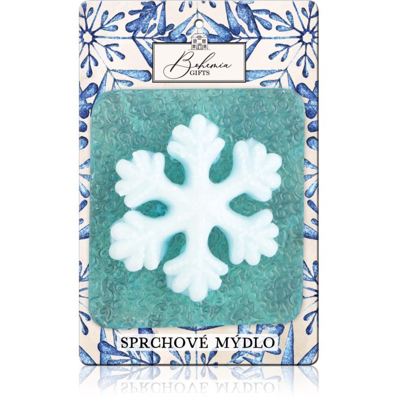 Bohemia Gifts & Cosmetics Handmade Snowflake käsintehty saippua sisältää glyseriiniä 70 g