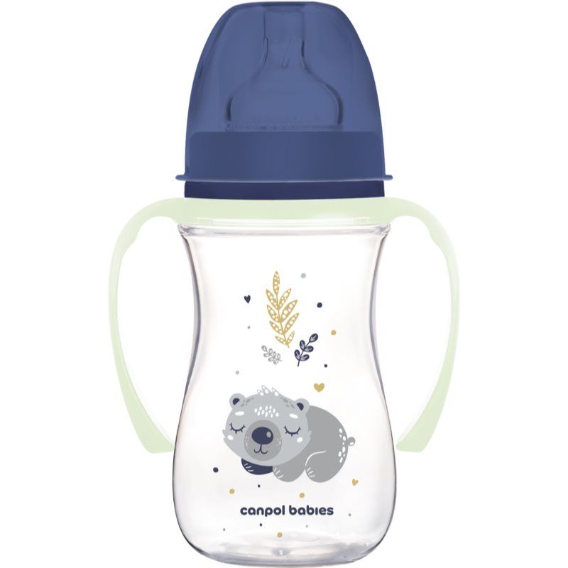 Canpol babies EasyStart Sleepy Koala 240 ml tuttipullo 3 m+ Blue 240 ml