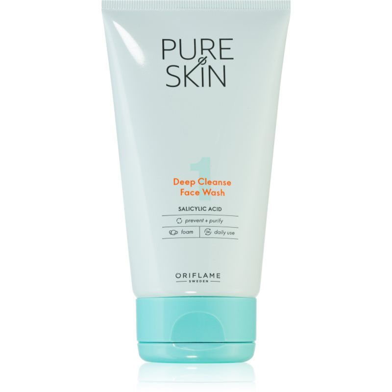 Oriflame Pure Skin puhdistava kasvogeeli rasvoittuvalle iholle 150 ml