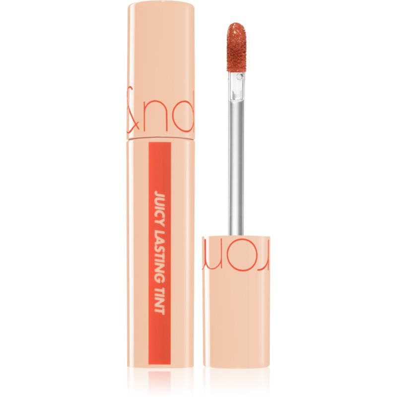 rom&nd Juicy Lasting runsaspigmenttinen huulikiilto sävy #23 Nucadamia 5,5 g