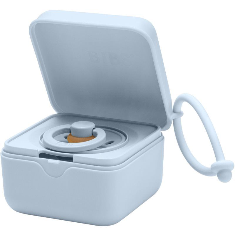 BIBS Dummy Case tuttikotelo Baby Blue 1 kpl