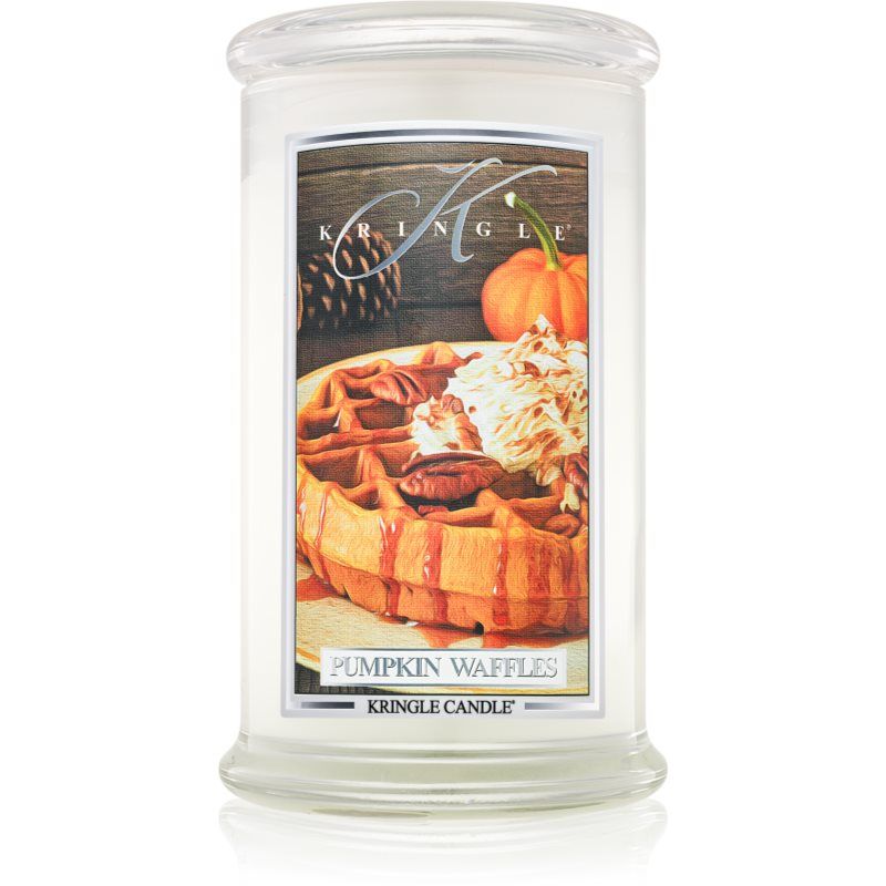 Kringle Candle Pumpkin Waffles tuoksukynttilä 624 g