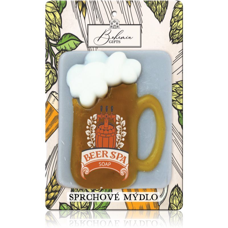Bohemia Gifts & Cosmetics Beer Spa käsintehty saippua sisältää glyseriiniä 85 g